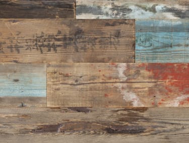 Reclaimed Organic Painted Pine Interior Cladding
